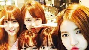 여자친구의 ‘파워타임’ 인증샷 공개…“최파타 스튜디오 뜬 여자친구 상콤이들”