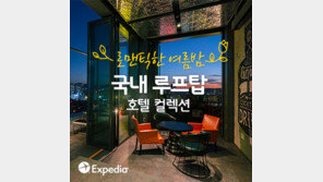 [비즈갤러리] 익스피디아, 국내 루프탑 호텔 컬렉션
