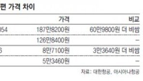 대형항공사서 티켓 샀는데… 비행기는 저가항공 “기가막혀”