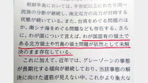 일본 방위백서, 12년째 “독도는 일본땅” 일방적 주장