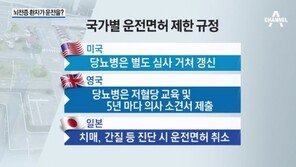 치매·뇌전증 환자가 운전? “美·英·日 등 선진국선 바로 취소”