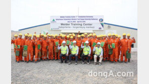 현대엔지니어링, 투르크메니스탄 ‘용접기술 교육센터’ 1기 교육생 수료식 진행