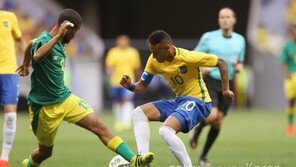 [리우 올림픽 축구] ‘네이마르 침묵’ 브라질, 남아공과 0-0 무승부