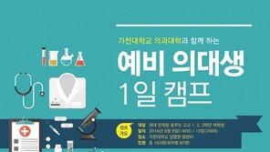 가천대 의대, 예비 의대생 캠프 개최