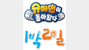 [연예 뉴스 스테이션] 해피선데이 ‘슈퍼맨’ ‘1박2일’ 1·2부로 나뉜다