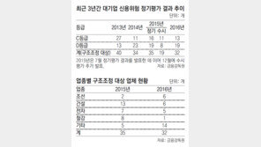 대기업 32곳 구조조정 대상… 조선 빅3는 빠져 논란