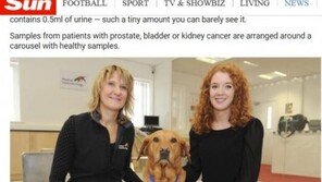 암 냄새 맡는 개..`12년간 550건` 감지