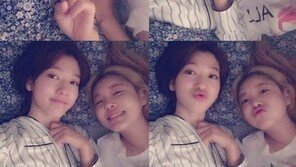 ‘닥터스’ 문지인, 박신혜와 “첫날밤 유후♥”…침대 위 인증샷 공개
