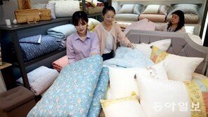 “명품침구 보러 오세요”