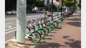 공공자전거 대여소, 도심 편중… 강남3구엔 없어 