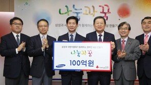 삼성, 年 100억원 규모 국내 최대 사회복지 공모사업 시작