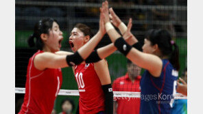 [2016 리우] 한국 여자배구, 아르헨티나에 3-0 완승