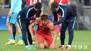 한국 축구, 온두라스에 0-1 석패…올림픽 2회 연속 메달 획득 실패