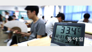 에어컨 켜기 두려운 학교, 高3 수험생까지 단축수업 