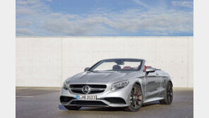 벤츠, AMG S 63 4메틱 카브리올레 출시 ‘지붕 열리는 S클래스’
