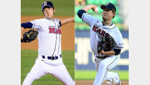 두산 5선발 경쟁 허준혁과 안규영의 ‘다른 볼질’