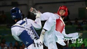 태권도 김태훈, 남자 58kg급 패자부활전서 4-1 승리…멕시코와 동메달 결정전