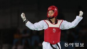 태권도 오혜리, 은메달 확보…결승전에서 세계랭킹 1위와 금빛 승부