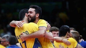 [2016 리우] 브라질, 男 배구 금메달… 12년 만의 올림픽 정상