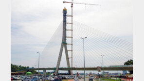 대림산업, ‘순가이 브루나이 대교’ 이슬람 돔 설치 완료