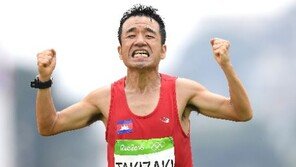 日 개그맨 출신 다키자키, 마라톤 출전 계기는?