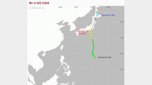 태풍 9호 민들레, 日 도쿄 강타…한반도 영향은?