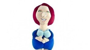 '감히 첫 여성 총리를 개 장난감으로 만들다니'