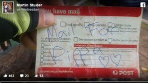 우체부가 담당구역 개에게 편지 쓴 사연