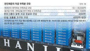 한진해운 자구안, 기존 4000억에 ‘+α’ 얼마 담을까