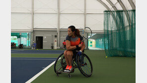 박주연 “한국 최초 휠체어테니스 메달 도전”