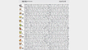 [오늘의 운세/8월28일]