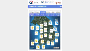 오늘(29일)도 청명한 하늘? “전국 대체로 구름 많아…일부 지역 호우특보 발효”