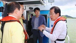 홍준표 “낙동강 녹조, 4대강 아닌 가축·생활폐수 유입 탓”