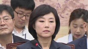 조윤선 “언론 통제 있을 수 없다”…인사청문회 野 공세에 연신 사과