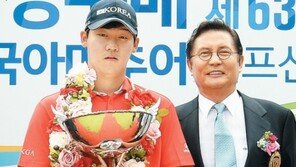 윤성호, 허정구배 아마추어골프대회 우승…19년 만의 2연패