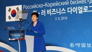 박 대통령 “북한 도발 제거되면 남북러 3각 협력 재점화”