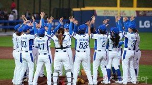 여자야구월드컵, 우승후보들은 순항 중