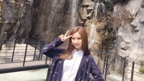 ‘우리 갑순이’ 김소은, “앗 폭포다 #촬영 중”…송재림은 어디?