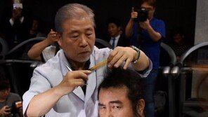 종합격투기 데뷔 김보성 삭발, “소아암 어린이들에 진심 전달키 위해”