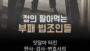 [카드뉴스]정의 팔아먹는 부패 법조인들