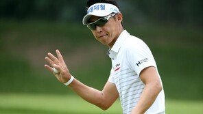 최진호, 한국오픈 첫날 6언더파 공동선두