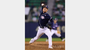 홍상삼을 위한 두산 단장실의 오타니 사진