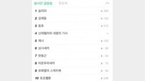 ‘나 혼자 산다’ 슬리피, 실시간 급상승 검색어 1위 인증 “야호!!!”