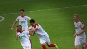 ‘지구특공대’ 지동원·구자철 동반출격…아우크스부르크 브레멘에 역전승