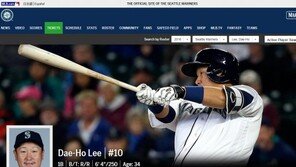 이대호, 오클랜드전 ‘교체’ 출전해 시즌8호 2루타…시즌 타율 0.266 ‘소폭 상승’