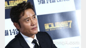 ‘매그니피센트7’ 이병헌 “에단호크, 팬에서 친구로…○ 선물 받았다”