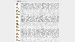 [오늘의 운세/9월17일]