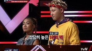 ‘힛 더 스테이지’ 유권, 日세계적 댄서 하타 리에와 콜라보로 1위 차지