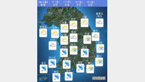 [날씨]지진에 놀란 대구·경북, 태풍 ‘말라카스’에 긴장…만일의 사태에 대비