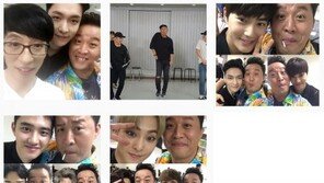 ‘무한도전’ 유재석 매니저 정준하, 댄싱킹 빙의?…엑소와 ‘같은 동작, 다른 느낌’ 